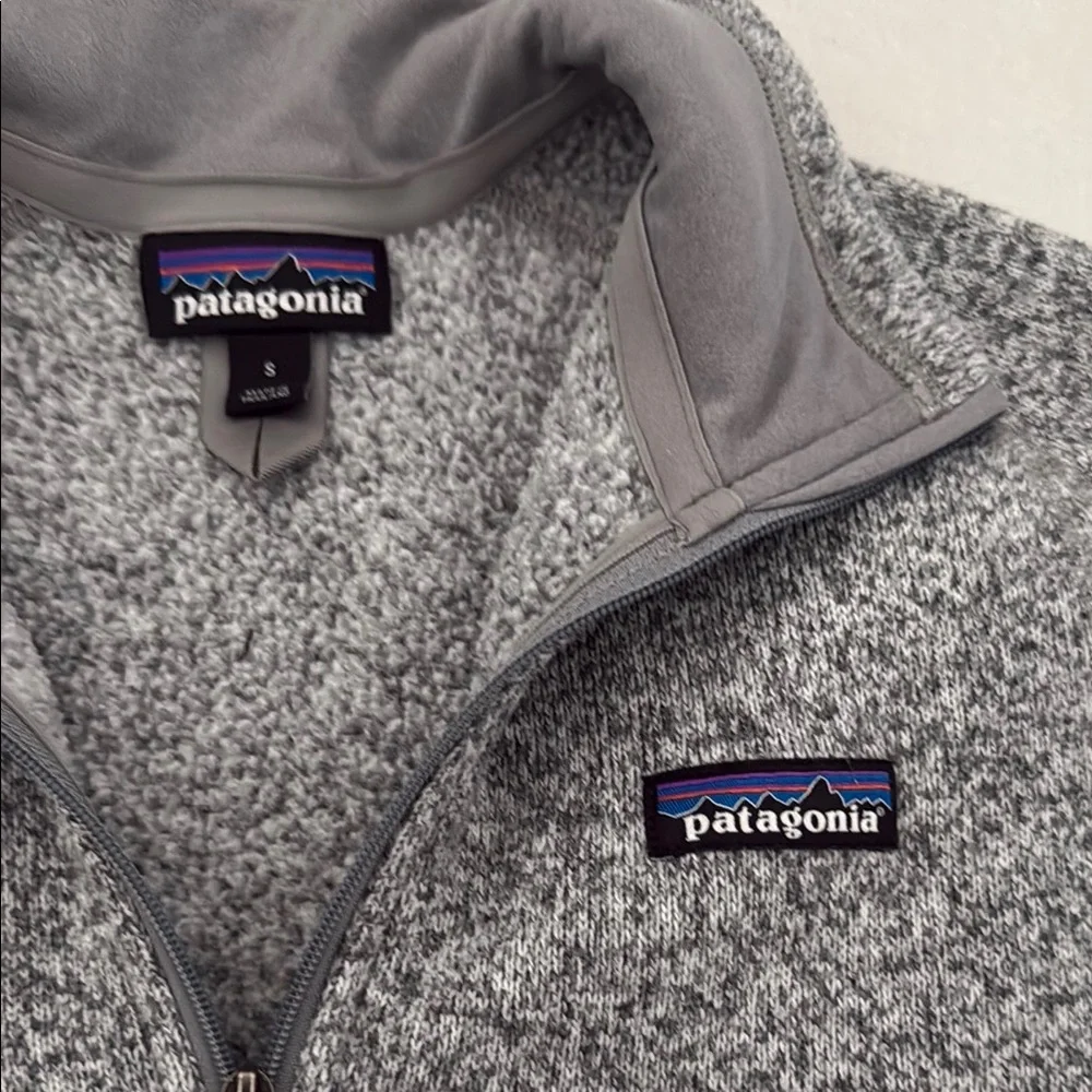 Patagonia Women's Better Sweater 1/4-Zip Fleece - Birch White - Picture 2 of 4